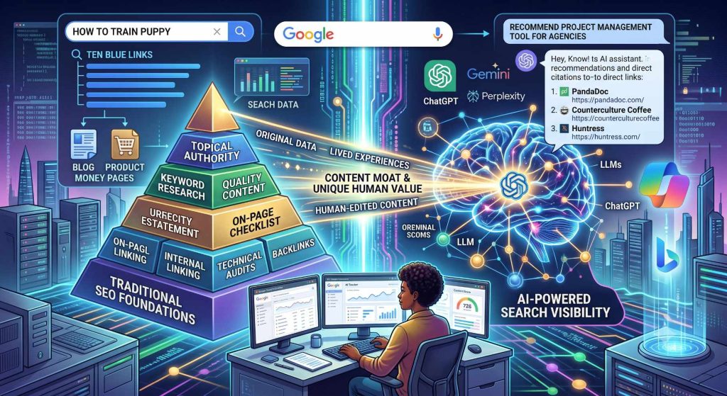 The Modern Blueprint for Ranking on Traditional Search Engines and AI Assistants